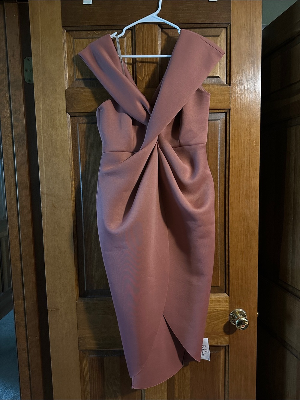 Dusty Rose ASOS dress